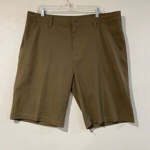 prAna Men’s Stretch Travel Shorts Size 38 – Lightweight Outdoor Hiking Chino Sho